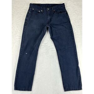 Levi's Jeans Mens 502‎ Blue Low Rise Jeans Size 29x30 (29x27 Measured)